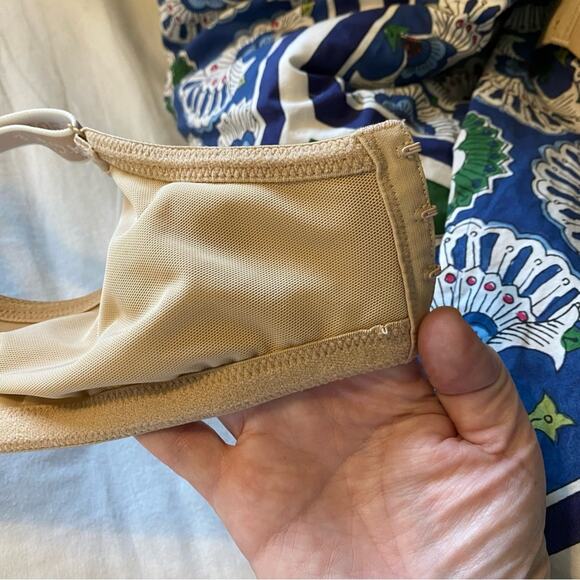 Cacique Nude Seamless Underwire Bra 46DD lightly lined Tshirt everyday smooth - Picture 7 of 8